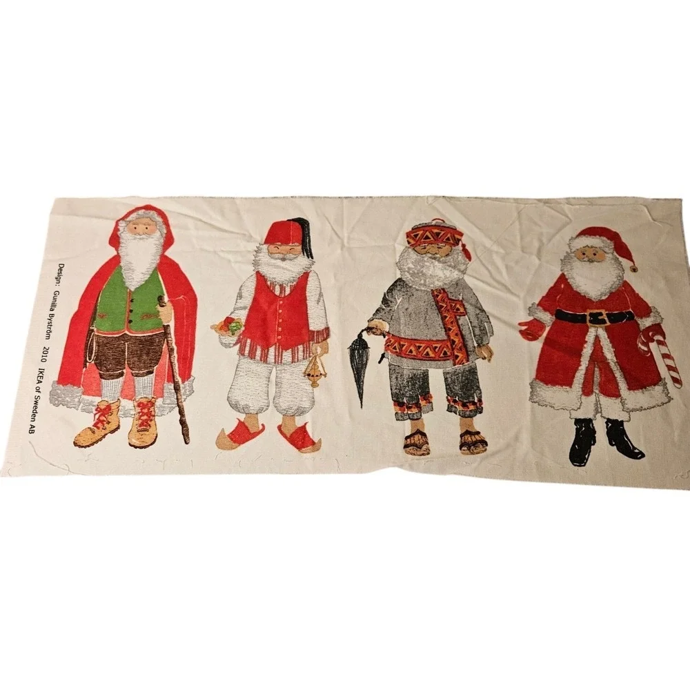 Ikea Christmas Craft Project 2010 Gunilla Bystrom Santa Elf Gnome Stitching
